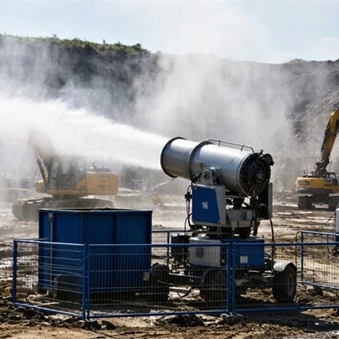 Dust Control Misting System
